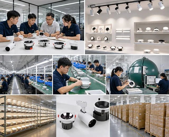 Upward Lighting OEM/ODM manufacturing facility