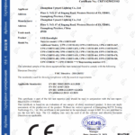 LED Downlight EMC certificate