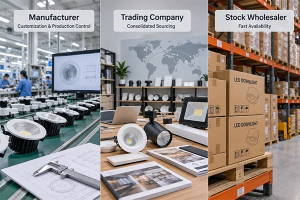 LED wholesale supply sources compared Comparing LED wholesale supply sources for importers and lighting distributors