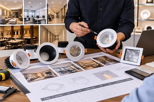 Best brand for downlights depends on project and installation requirements
