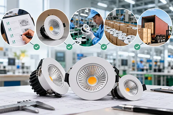 How to Choose a Reliable LED Downlight Manufacturer in China: The Ultimate Guide