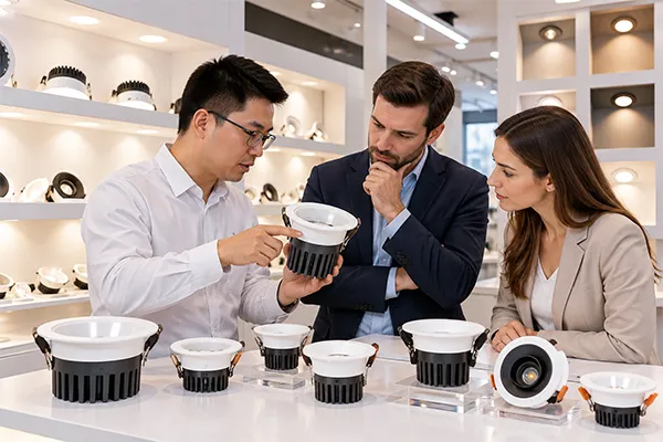 China LED downlight manufacturer checking recessed downlight installation requirements