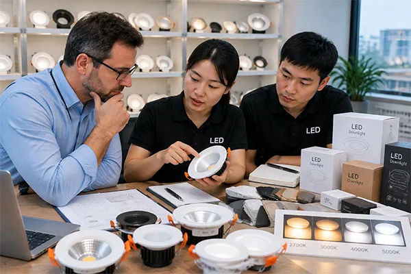 OEM LED downlight customization from Chinese LED downlight manufacturers