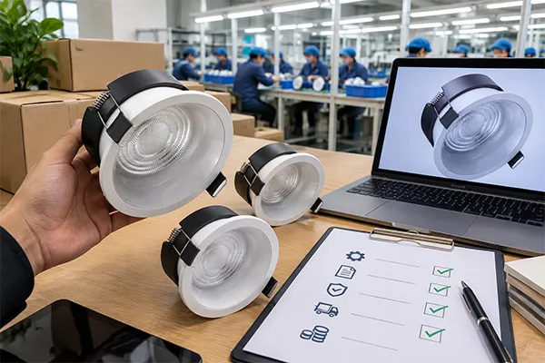 How to Compare LED Downlight Manufacturers for Long-Term Cooperation