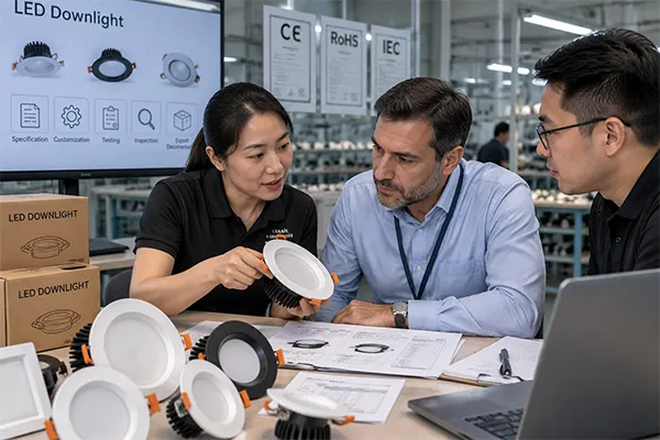 How to Identify a Reliable LED Downlight Exporter in China