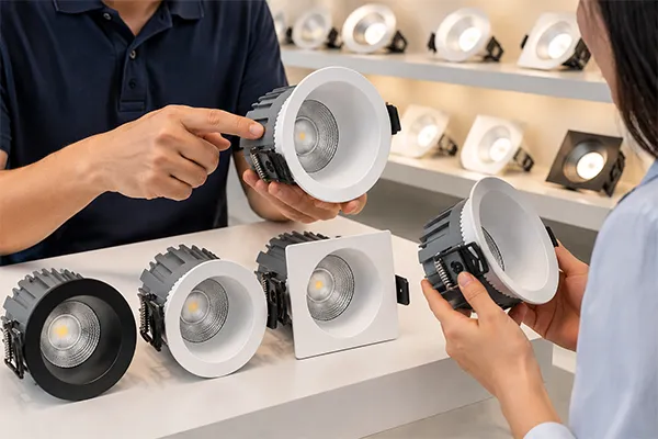 How to verify LED downlight manufacturers for wholesale sourcing