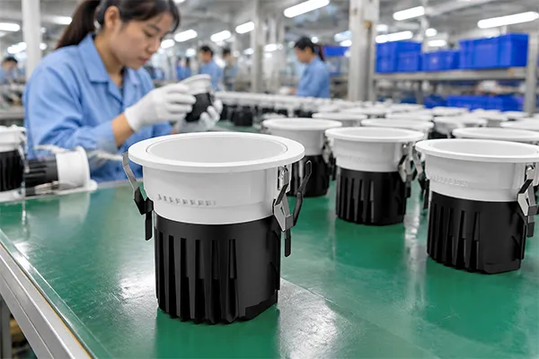 What Makes a China LED Downlight Factory Competitive in Global Markets?